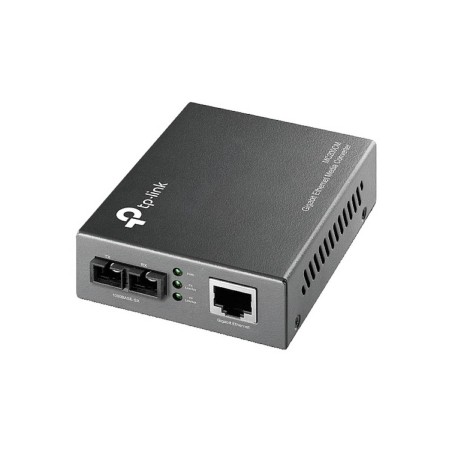 TP-Link MC200CM Gigabit Ethernet Fiber Media Converter - High-Speed Network Solution & Reliable Connectivity, Model: 69353640304